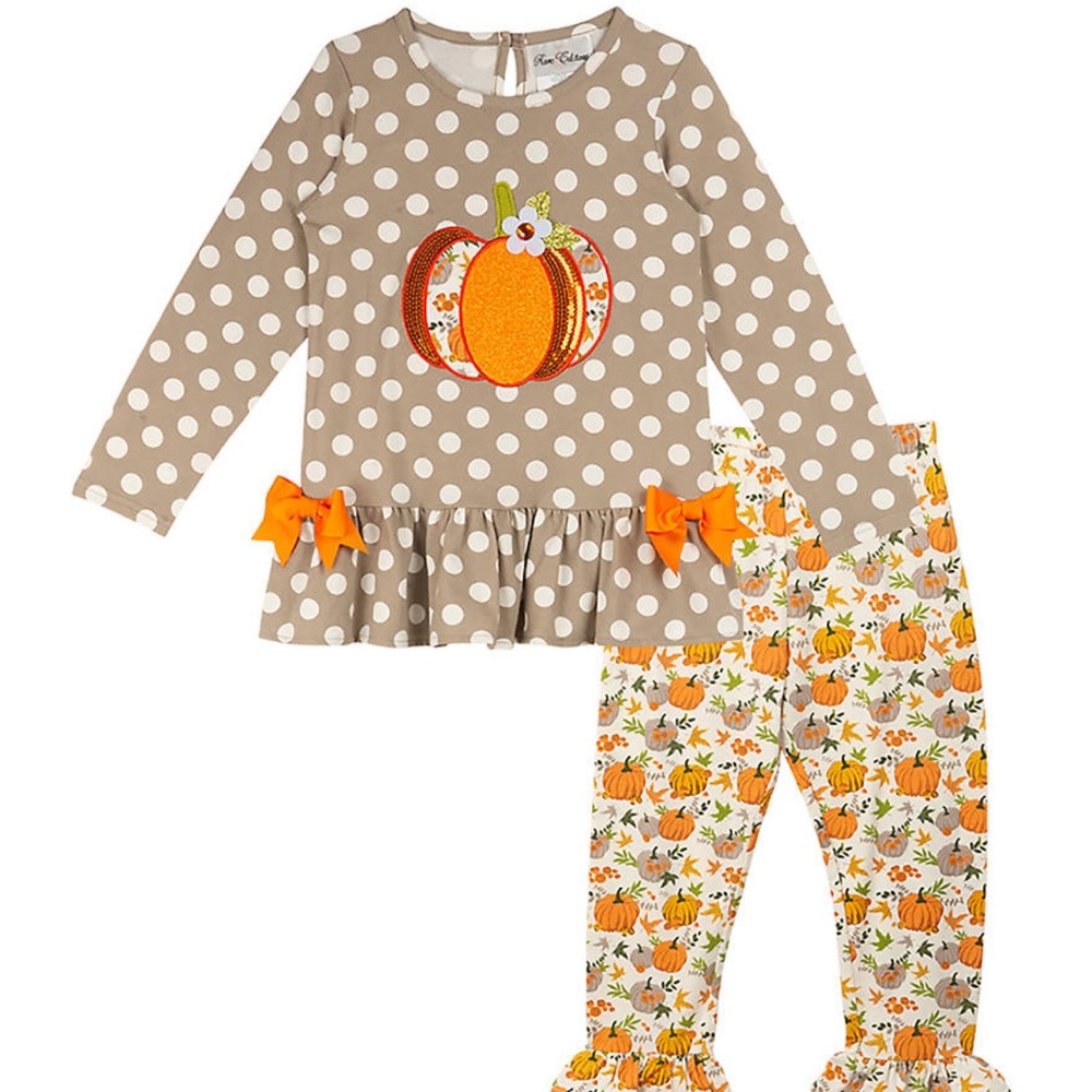 Pumpkin Printed Set